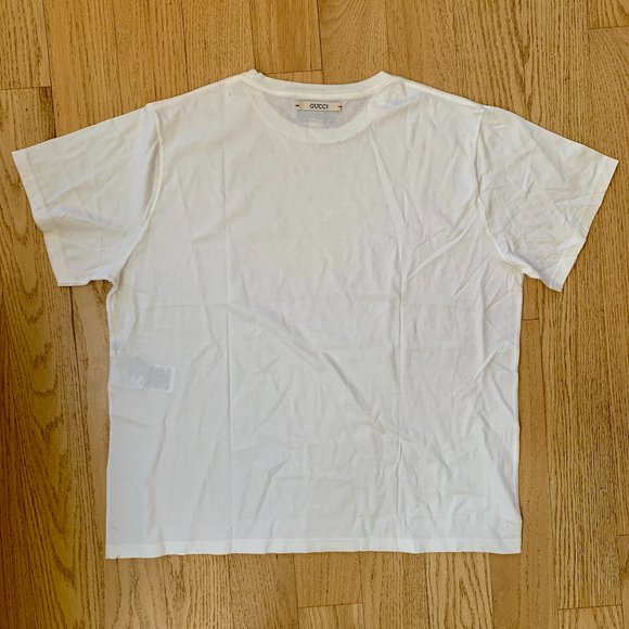 Gucci Vintage Distressed & Oversized Cotton Jersey - Picture 3 of 7